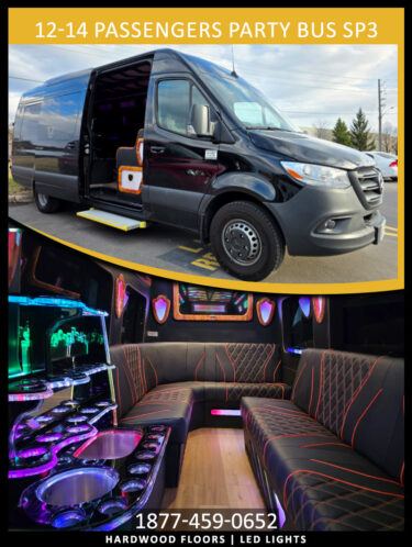 toronto party bus rentals