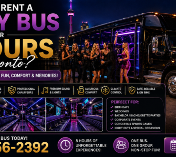 Rent a Party Bus for 8 Hours
