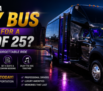 How to book a party bus in Toronto